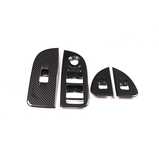 4 × カーボン調 アルファロメオ ジュリア 2016 2017 2018 ABS クローム ウイン...