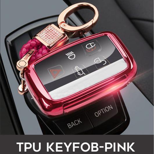 キーケース TPU ウォレット セット 適用: ランド ローバー ジャガー XE XJ XJL XF...