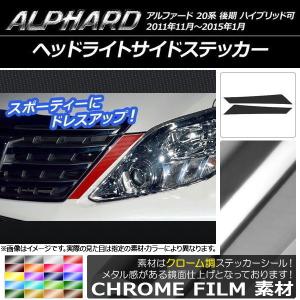 トヨタ（TOYOTA） 20系 アルファード 新品 ヘッドライト レンズ 左右 2