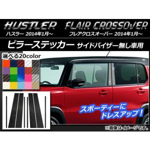 HUSTLER（ハスラー） フェンダーガーニッシュ(ストライプ)左右分セット