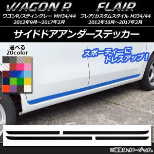 オートパーツエージェンシー ピラーステッカー スズキ ワゴンR