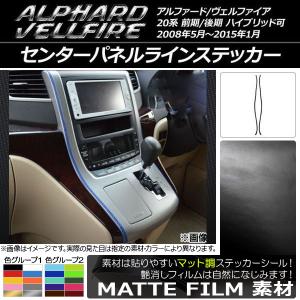 オートパーツエージェンシー センターパネルラインステッカー トヨタ