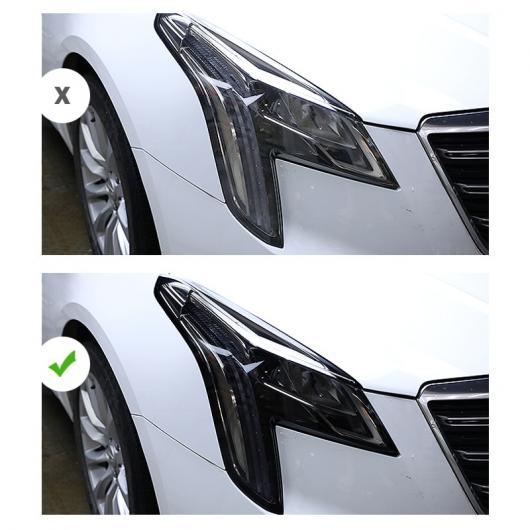 TPU トランスペアレント トランスペアレント ブラック ヘッドライト フィルム 傷つき防止 ステッ...