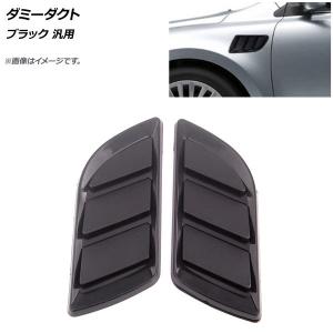AP ダミーダクト ブラック ABS製 汎用 AP-XT543-BK 入数：1セット(左右)