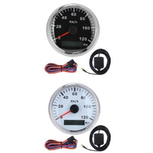 85mm/3.3inch ユニバーサル GPS スピードメーター 防水 アンチ-フォグ メーター 0...