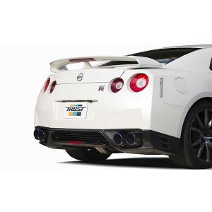 トラスト/TRUST GReddy スーパーストリートチタンマフラー 10123403 ニッサン GT-R R35 VR38DETT 4WD 2007年12月〜
