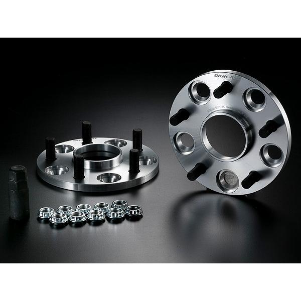 デジキャン ハブ付ワイドトレッドスペーサー 114.3-5H P1.25 10mm 66-66 6H...