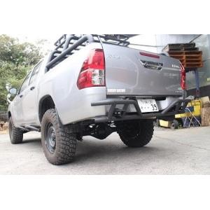 サクソン/SUXON リアバンパー サーフェーサー仕上 HLB-126 トヨタ ハイラックス QDF-GUN125 2GD