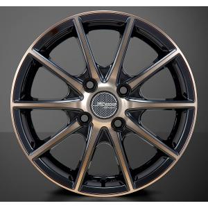 ジャパン三陽 アールバージョン スプリント ブロンズクリア/ブラック/クリア 16×6.5 +50 4/100 56 ホイール1本