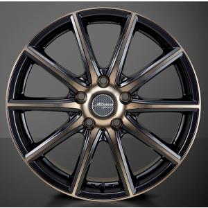 ジャパン三陽 アールバージョン スプリント ブロンズクリア/ブラック/クリア 18×7.5 +38 5/114.3 73.1 ホイール1本