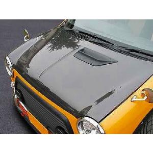 DーSPORT ミラジーノ L700 エアロボンネット カーボン 放熱ダクト設定