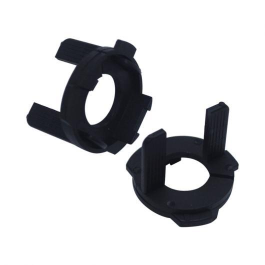 2ピース H7 HID キセノン バルブ アダプタ ホルダー ベース 適用: VW ラヴィーダ オク...