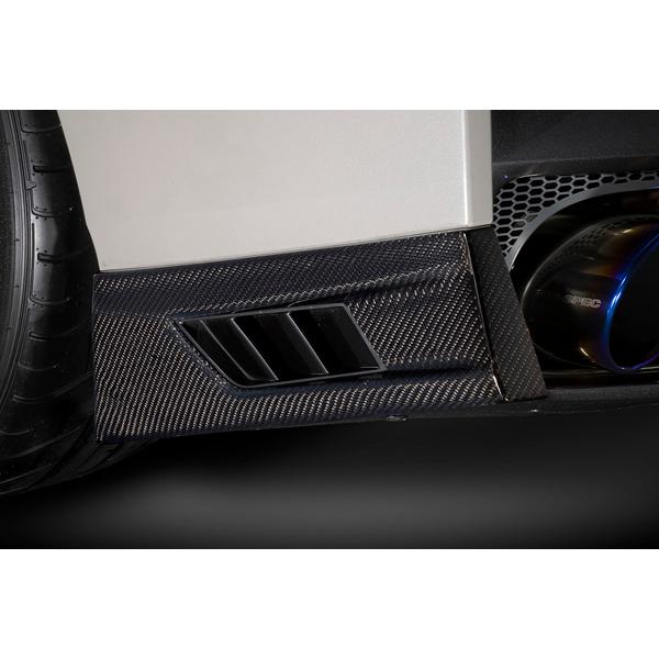 ブリッツ/BLITZ エアロスピードRコンセプト リアマッドガードカバー 未塗装 カーボン(CFRP...