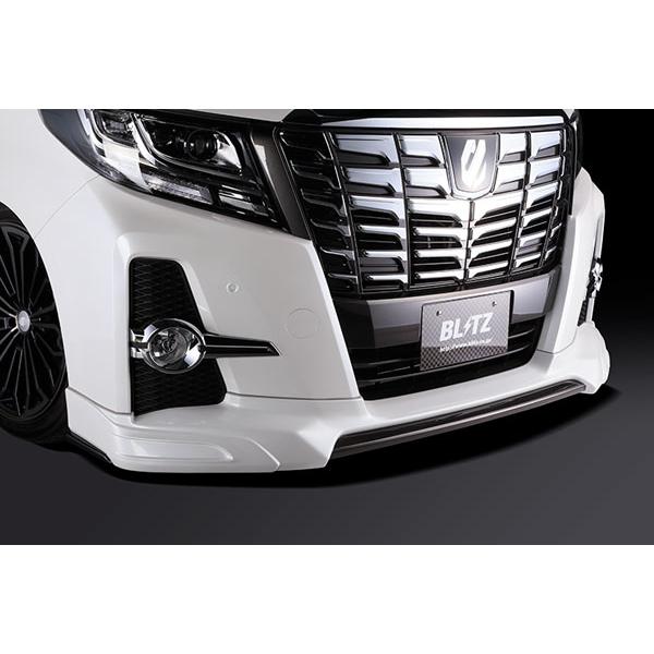 ブリッツ/BLITZ エアロスピードRコンセプト フロントリップスポイラー 未塗装 60192 トヨ...
