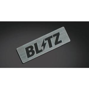 ブリッツ/BLITZ アルミロゴプレート 18933