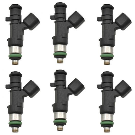 6ピース フューエル インジェクター 04591986AA 0280158028 適用: クライスラ...
