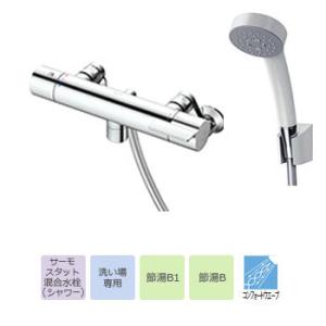 TOTO 壁付サーモスタット混合栓 サーモシャワー 吐水パイプ:0mm TOTO 壁付サーモスタット混合栓 サーモシャワー 吐水パイプ:0mm