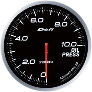デフィ Defi-Link Meter ADVANCE BF 油圧計 φ60 照明色：ホワイト DF10201｜apagency