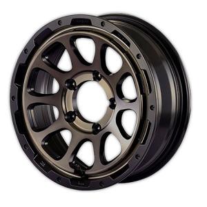 [Moter Farm D10]ジムニータイヤホイールセット Motor Farm（モーターファーム） ホイール FARM D10 マットブラック 16