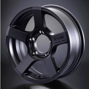 J-REVOLUTION マットブラック 16×5.5J/5H-25 4本set ホイール モーター