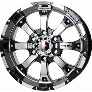 MKW MK46 ホイール ブラック4本セット MKW MK-46 ホイール ダイヤカット グロスブラック 17インチ 7.5J