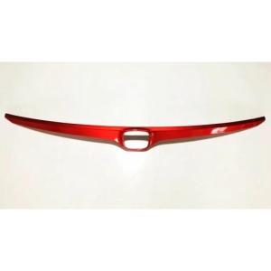 リア テール ゲート カバー トリム 1ピース 適用: ホンダ CRV CR-V 2017 2018 2019 レッド/カーボンファイバー エクステリア レッド AL-PP-4321 AL