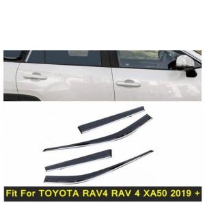 レインシールドウインドウ バイザー シールド アイブロー ガード 保護 カバー アクセサリー 適用: トヨタ RAV4 RAV 4 XA50 2019-2022 AL-PP-4354 AL