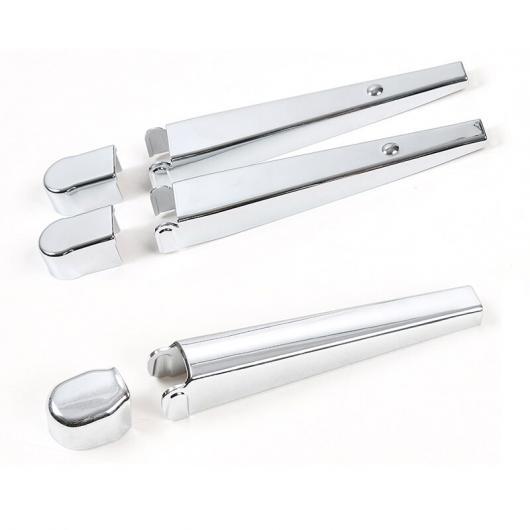 ABS エクステリア フロント リア ウインドウ シールド ワイパー ブレイド トリム ステッカー ...