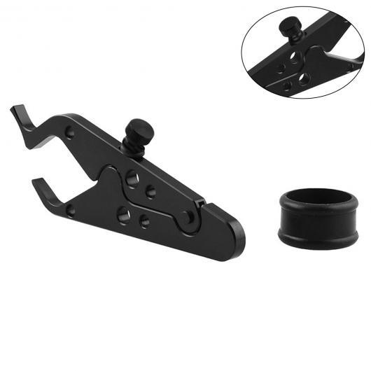 ユニバーサル オートバイ スロットル クランプ アルミニウム ラバー クルーズ モーターバイク スロ...