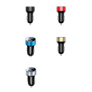 LCD USB チャージャー クイック 充電 3.0 ユニバーサル 18W 充電 イン 2 ポート ...