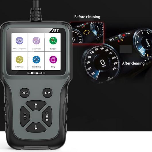 ユニバーサル LCD OBD2 EOBD スキャナー V311 スキャナー 診断 ツール エンジン ...