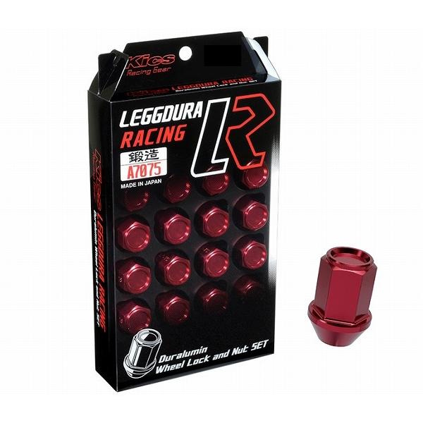 協永産業/KYO-EI Kics レデューラレーシング ロック＆ナットセット レッド M12×P1....