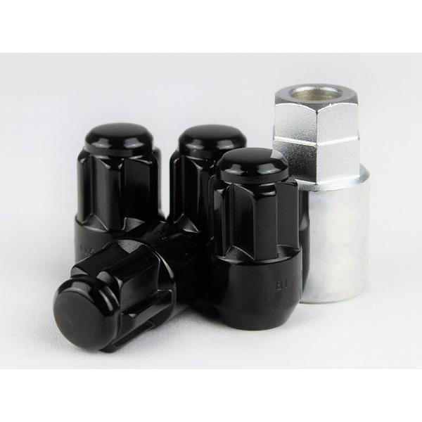 4x4エンジニアリング ロックナットセット エアージー ロックス ブラック M14×1.5 43mm...