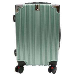 HIRO キャリーケース ライトブルー Sサイズ 約40L PC＋ABS樹脂製 TSA