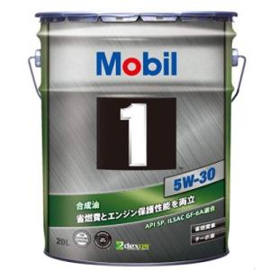 モービル(Mobil) ガソリンエンジンオイル モービル1 20L SP 5W-30 入数：1缶 E...