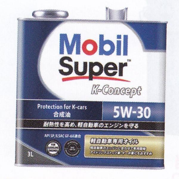 モービル(Mobil) ガソリンエンジンオイル モービルスーパー K-CONCEPT 3L SP 5...