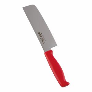 TKG NEO(ネオ) 菜切 カラー包丁 レッド 16.5cm 両刃 ATK8303