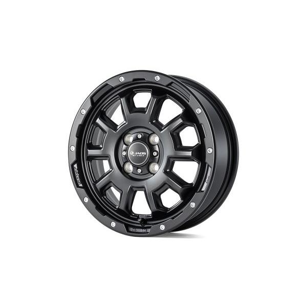 JAOS/ジャオス ホイール ADAMAS BL5 マットブラック 15×5.0J＋46 4H100...