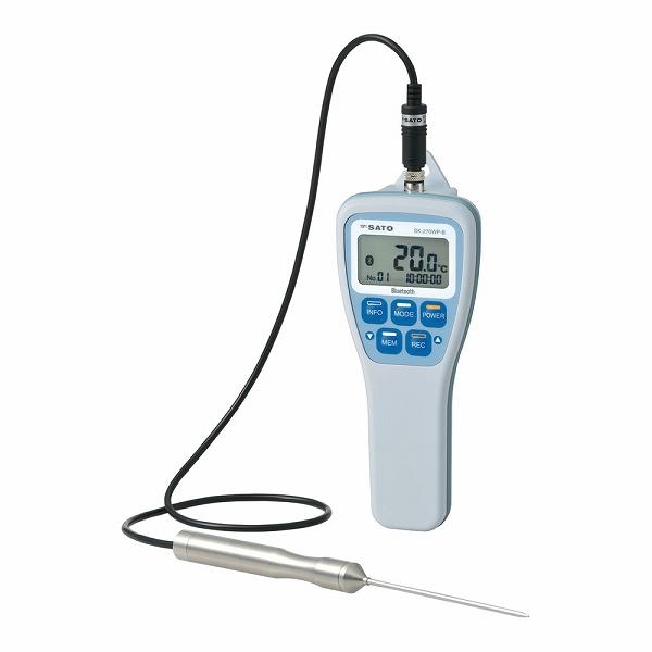佐藤計量器(SATO) 防水型無線デジタル温度計 標準センサS270WP-01付 SK-270WP-...
