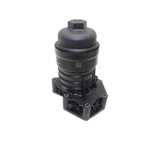 1ピース ブラック エンジン オイルフィルター ハウジング 06M115401L 06M115401...