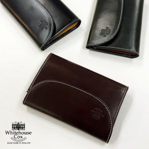 ホワイトハウスコックス Whitehouse Cox HOLIDAY LINE 2022 S7660 3 Fold Purse (全3色) 2022秋冬 新色 新入荷