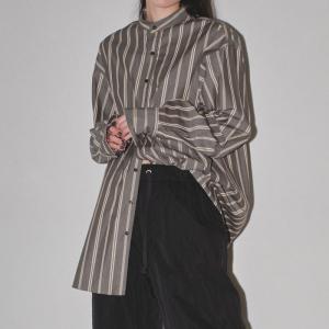 TODAYFUL トゥデイフル Stripe Over Shirts ストライプ オーバー シャツ 12320416 (全3色)  2023WINTER 新入荷 送料無料 クーポン使用不可