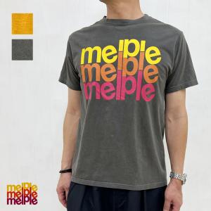 melple メイプル Pasadena Short sleeve パサデナ 半袖Ｔシャツ MP4SS012 (全2色) 2024春夏 トップス 新入荷｜apakabar-style