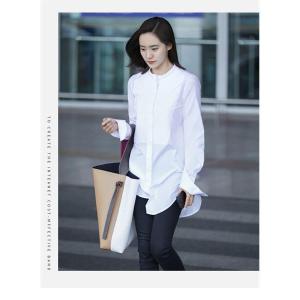 襟なしブラウスの商品一覧 通販 Yahoo ショッピング