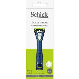 シック Schick 5枚刃 ハイドロ5 グルーマーホルダー電動トリマー付替刃1コ付、本体に装着済み単品 ホルダーのみ