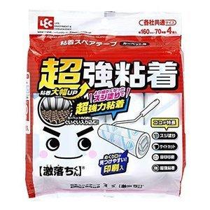 レック 激落ちくん 超強粘着 スペアテープ 70周巻 4本入 各社共通サイズ S00410
