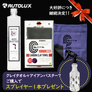 スパシャン クレイタオル＋アイアンバスター7 カーボン
