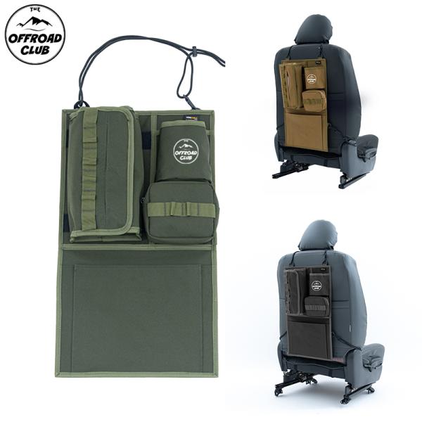 シートバックポケット 1個入り THE OFFROAD CLUB ザ オフロードクラブ  車 収納ポ...