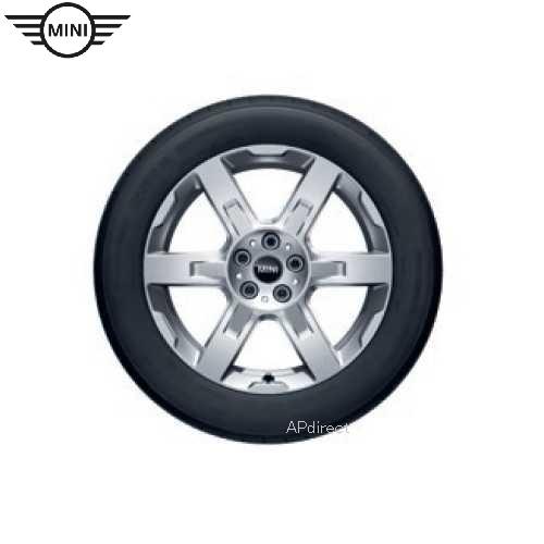 MINI純正 アロイ・ホイール・アステロイド・スポーク944 (リファインド・シルバー) (7.5J...