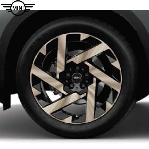 MINI純正 アロイ・ホイール・カレイド・スポーク947 (ティンテッド・ヴァイブラント) (8.0...